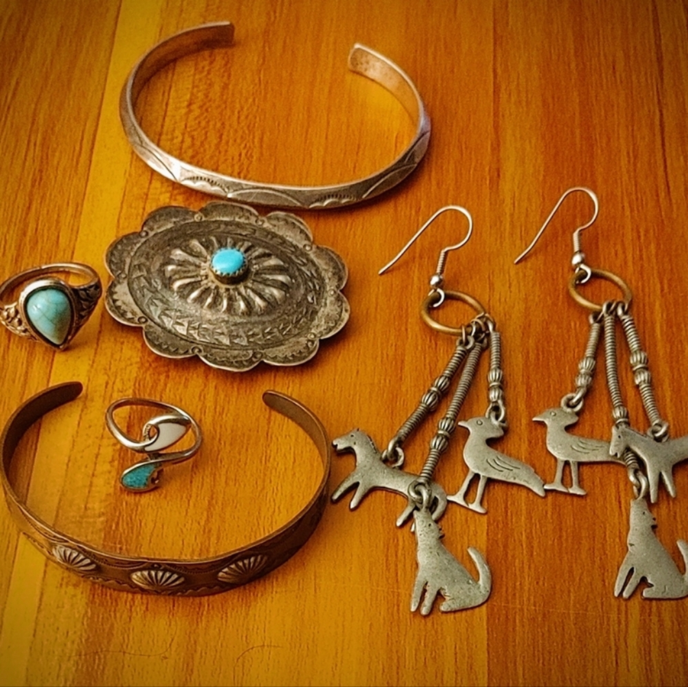 Antique Native American Jewelry Lot